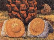Diego Rivera Worker oil painting artist